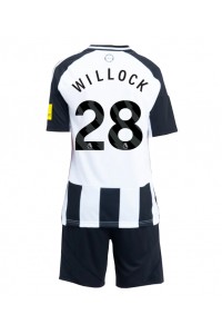 Fotbalové Dres Newcastle United Joe Willock #28 Dětské Domácí Oblečení 2024-25 Krátký Rukáv (+ trenýrky)